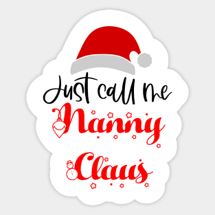 Nanny Claus Sticker